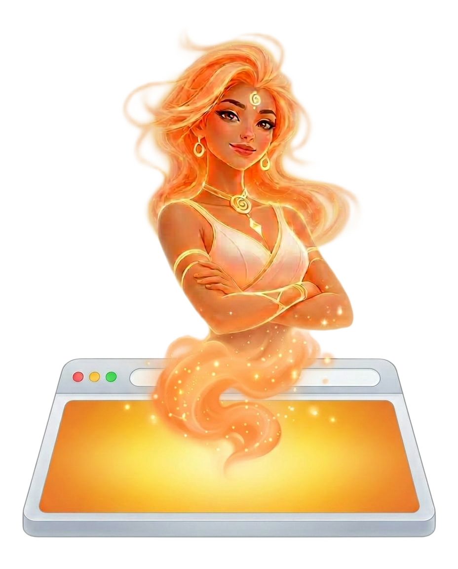 AI browser agent genie